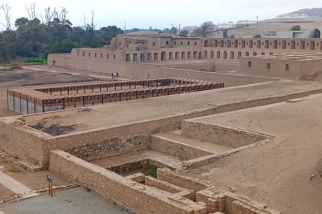 Restauración del Acllahuasi - Pachacamac