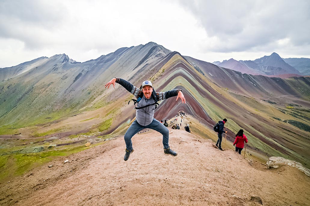 A Montanha das 7 Cores de Cusco (5.200 metros acima do nível do mar)