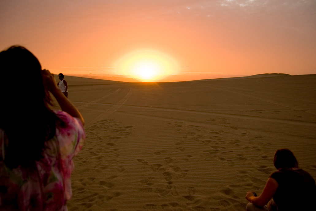 Oasis of the Huacachina in Ica