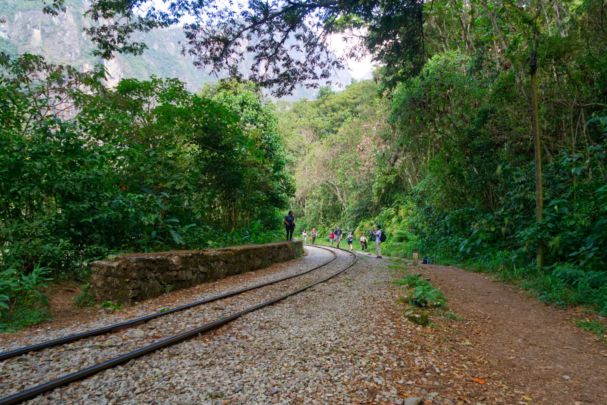 On the way to Hidroeléctrica station