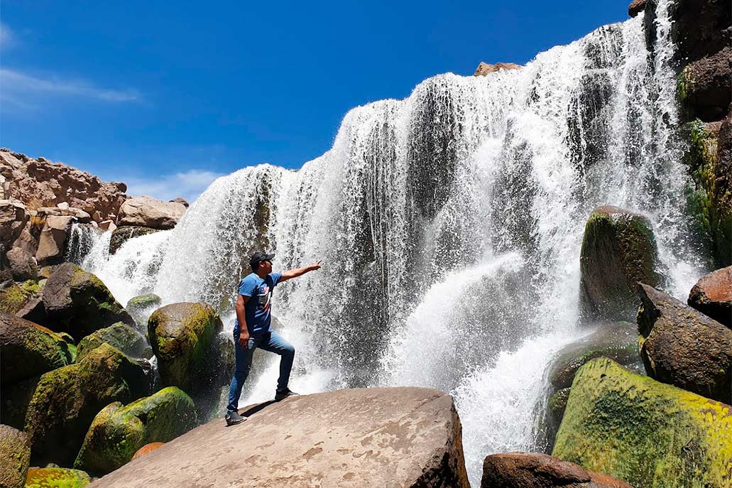 Pillones Waterfall