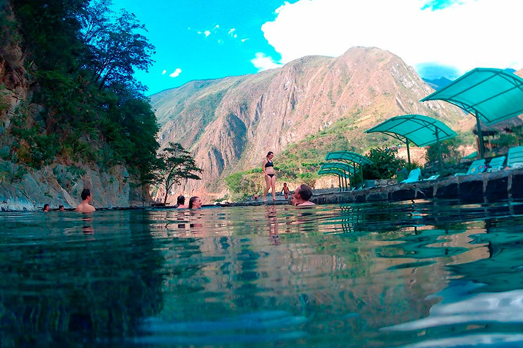 Os banhos termais de Cocalmayo