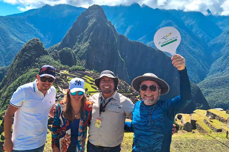 Guide in Machu Picchu