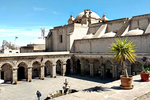 The monastery of Santa Catalina