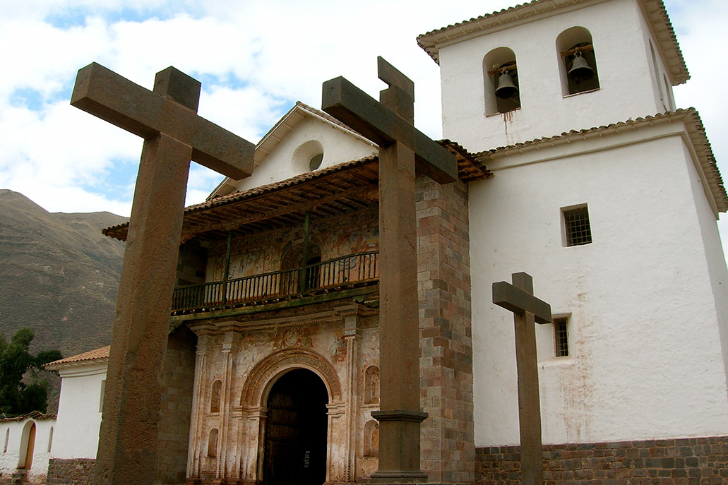 A igreja de Andahuaylillas