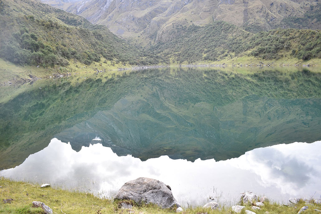 The Upsacocha lagoon in Apurímac