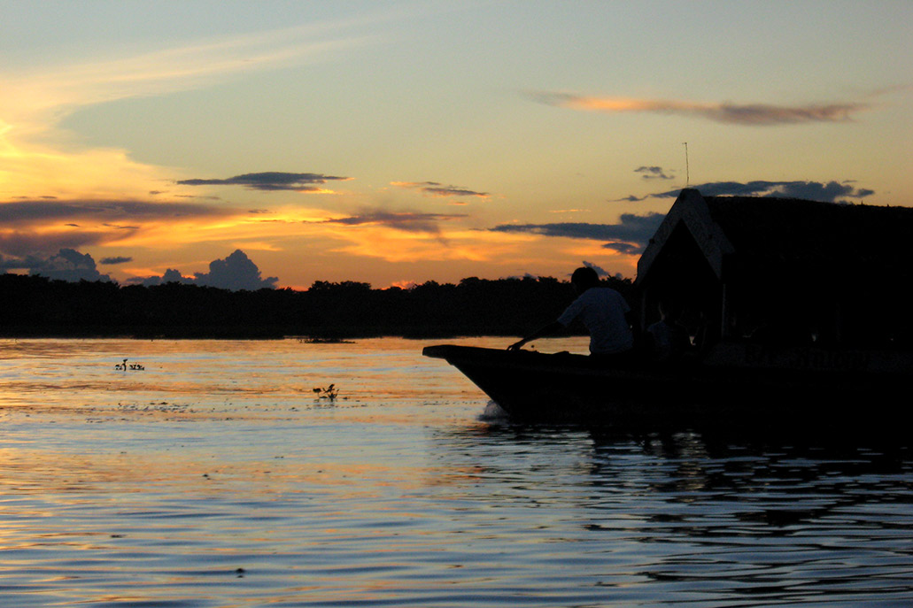 The Amazon River in Loreto