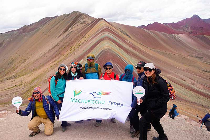 La montaña de siete colores en Cusco