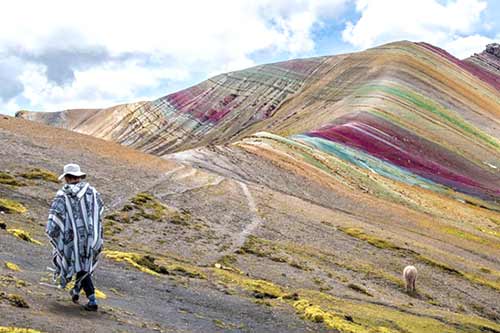 Montaña colores de Palcoyo