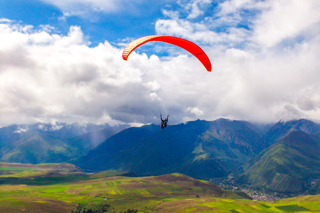 Parapente, una de las mejores experiencias que puedes vivir en el Valle Sagrado