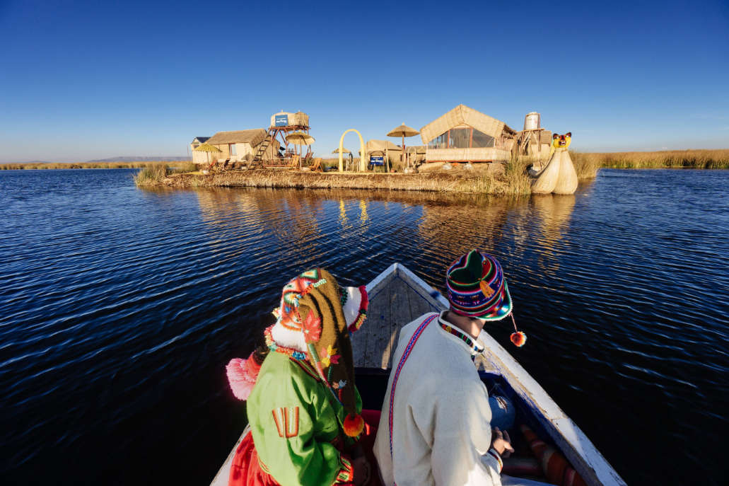 Navigating the waters of Lake Titicaca