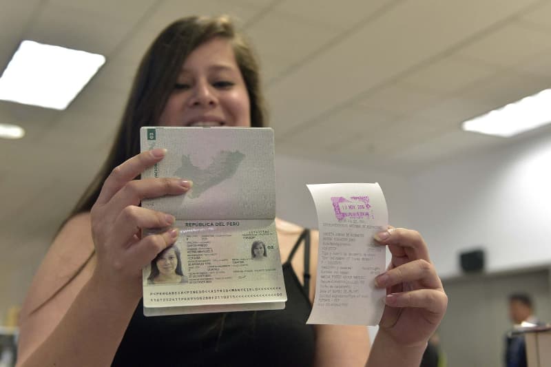 Pasaporte ingreso Perú