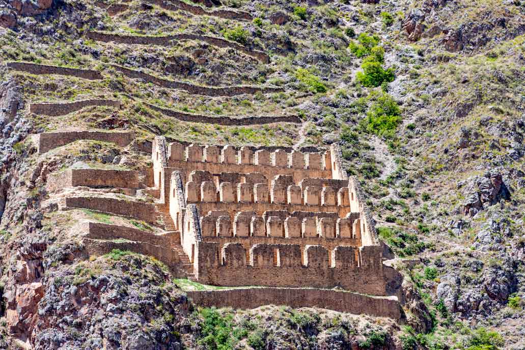 Fortaleza Pinkuylluna - Ollantaytambo