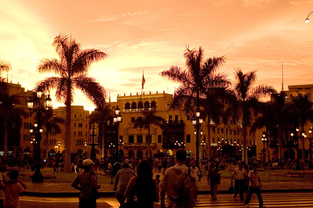 Praça Principal de Lima