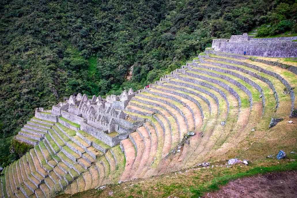 Terraços agrícolas de Wiñay Wayna - Trilha Inca