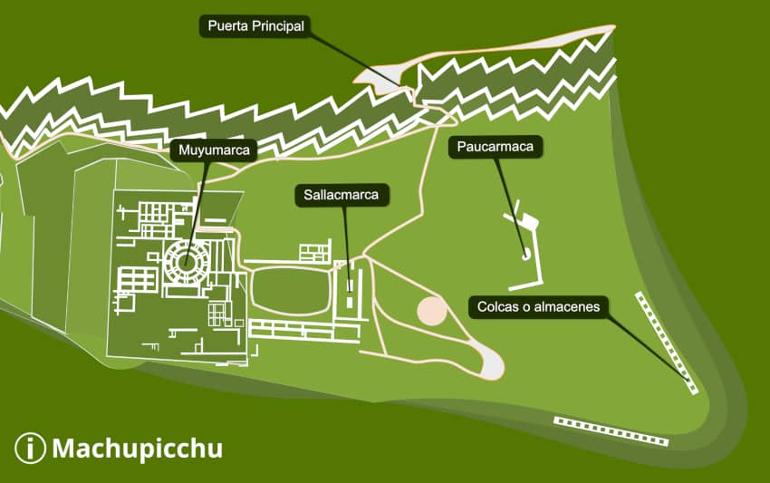 Mapa de Cusco hacia la laguna de Humantay