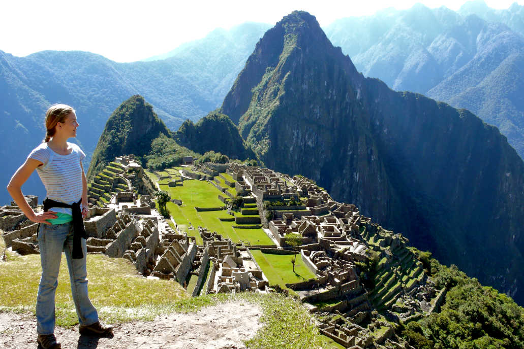 Foto Clásica que se obtiene en la ruta clásica de Machu Picchu