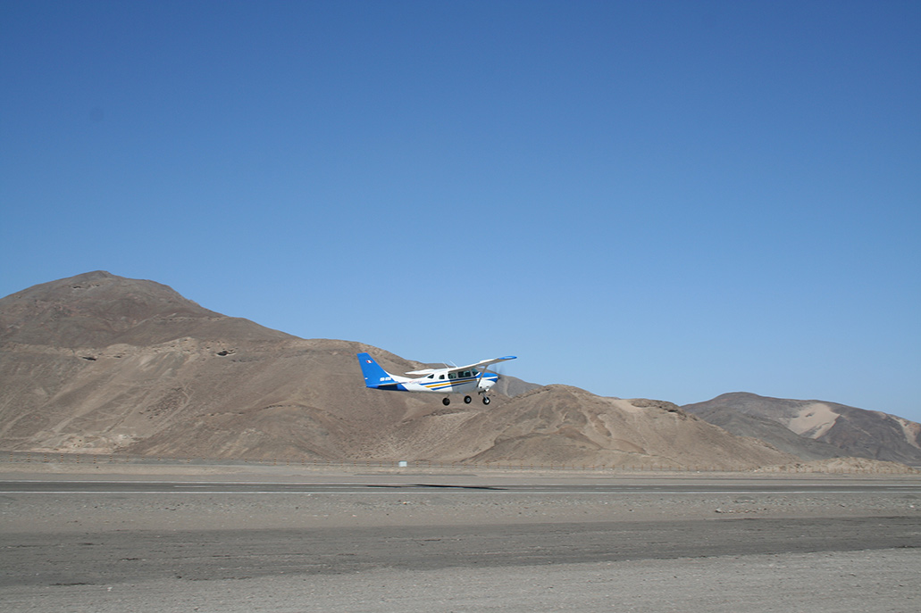 Private flight over the Nazca lines
